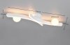 Lampa sufitowa plafon LED biały falista listwa z kulami zmiana barwy światła uniwersalny NAPOLI 637910231 Trio